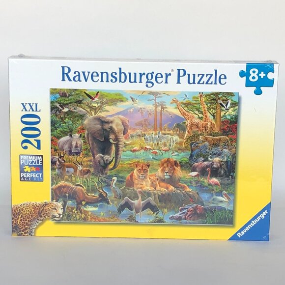 New sealed Ravensburger 200XXL Puzzle-Animals of the Savanna children puzzle - Picture 11 of 16